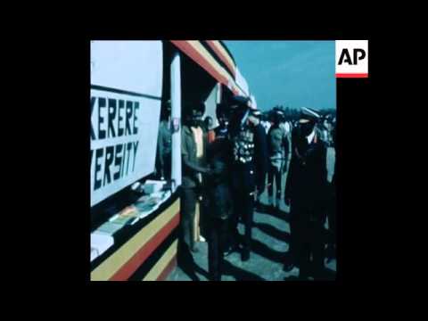 SYND 26 1 78 PRESIDENT AMIN CELEBRATES 7TH ANNIVERSARY OF COUP