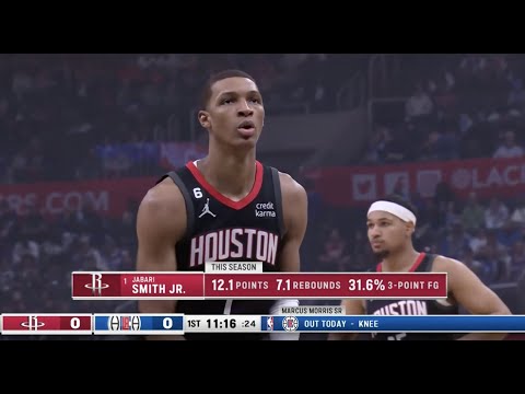 Jabari Smith 12 pts 5 reb 2 ast vs LA Clippers | 2023-01-15