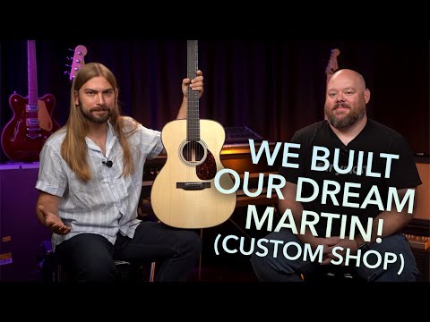 Martin Custom Shop OM Alamo Music Exclusive | We Built Our Dream Martin Guitar!