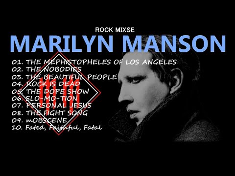 MARILYN MANSON mix ONE. [W-ROCK MIXES] 🎧 BGM