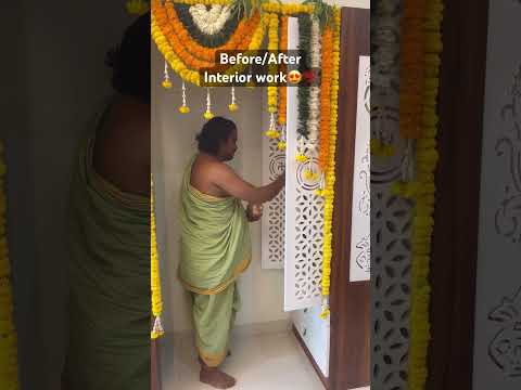 Before and after interior work!😍80194 44095 #home #kitchen  #interiordesign #hyderabdinterior