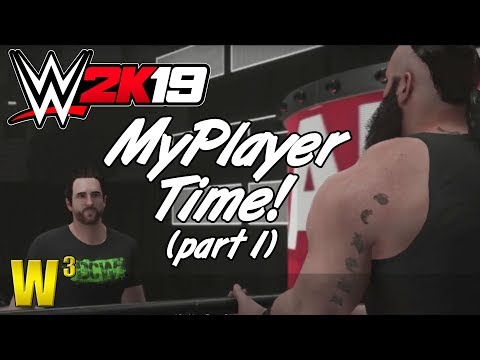 I Try WWE 2K19 MyPlayer for the First Time! | Wrestling With Wregret
