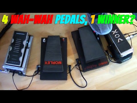 Wah pedal Showdown: 4 Pedals, 1 Winner? | Vox 847A vs Bad Horsie II vs Morley Pro vs Rocktron Utopia