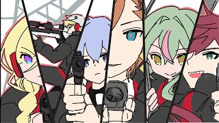 ネオポリス絵描き切り抜き動画　アキローゼンタール　エクスアルビオ　白雪レイド　渋谷ハル　日ノ隈らん　ローレン・イロアス