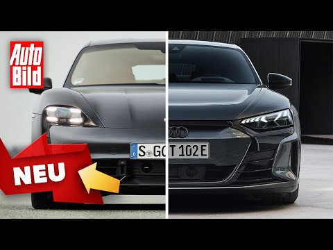 Porsche Taycan vs. Audi e-tron GT (2021) | How the electric brothers differ | The comparison