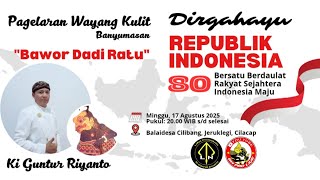 Download lagu LIVE WAYANG KULIT DALANG KI GUNTUR RIYANTO LAKON BAWOR DADI RATU 📌CILIBANG JERUKLEGI CLP 17/8/2025 mp3