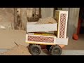 How To Make Match Box Gadi घर पर आसान तरीका से माचिस कि 
