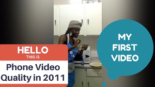MY FIRST VIDEO Ever - 5 YEARS AGO!