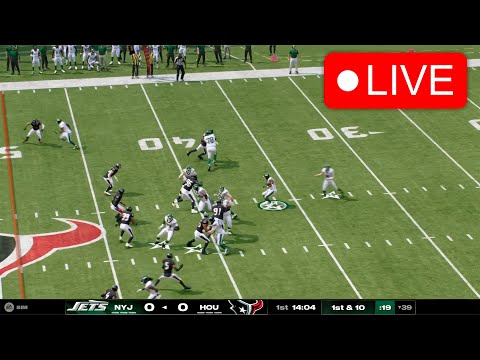 NFL LIVE🔴 New York Jets vs Houston Texans | Week 9 NFL Full Game - 1st November 2024 NFL 25