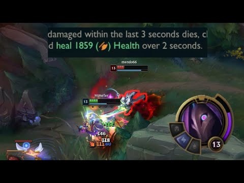 New Death's Dance on Jhin - up to 1800 Heal for each Takedown