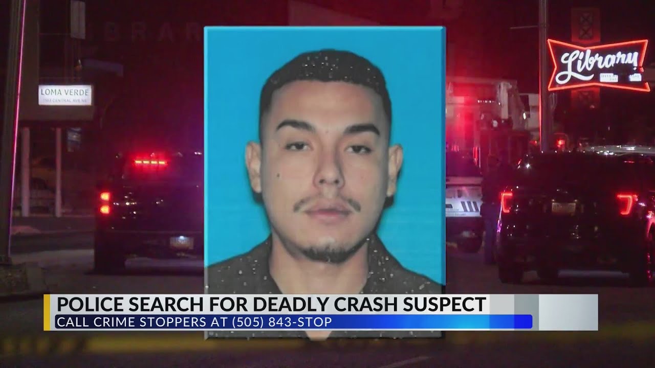 Albuquerque police searching for suspect in deadly crash