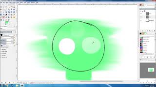 How to draw in Gimp using a mouse