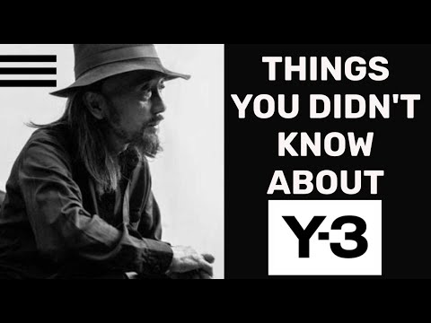 5 Things you didn't know about Y-3 | Yohji Yamamoto x Adidas | 5 facts about Adidas Y-3