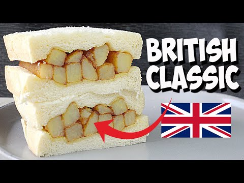 British Classic Chip Butty - Ultimate British Classic!