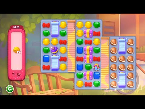 homescapes level 9723 | homescapes super hard level