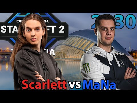 StarCraft 2 - Replay-Cast #2029 - Scarlett (Zerg) vs MaNa (Protoss) - DreamHack Valencia