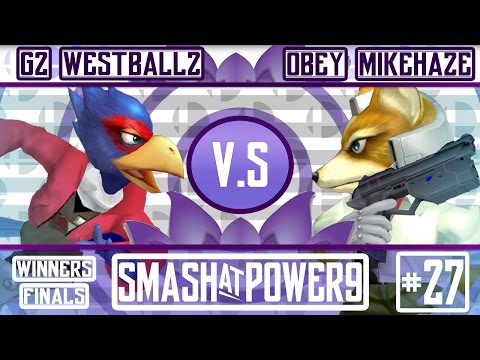S@P9 #27 - G2 | Westballz (Falco) VS Obey | MikeHaze (Fox) - Winners Finals