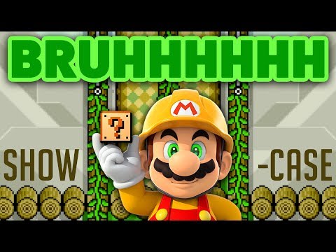 Super Mario Maker - AWESOME BRUHHHHHH! - Level Showcase