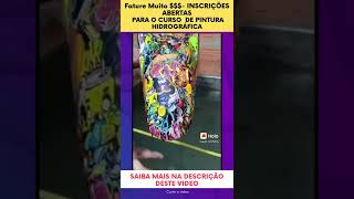 Curso de Pintura Hidrogrfica Curso de Pintura Hidrogrfica wtp completo #shorts