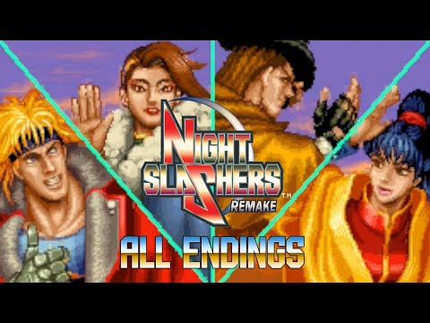 Night Slashers: Remake - All Endings