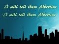 Brooke Fraser - Albertine - Lyric Video 