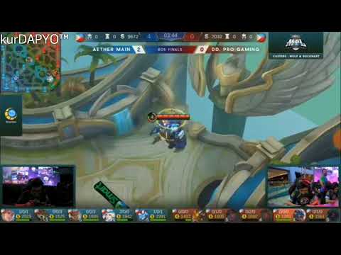 The Finals Round 3 AETHER MAIN vs DD Pro Gaming MPL Philippines