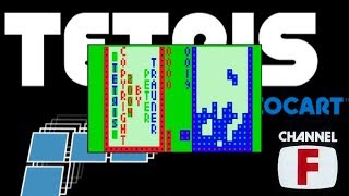 Tetris Homebrew for the Fairchild Channel F