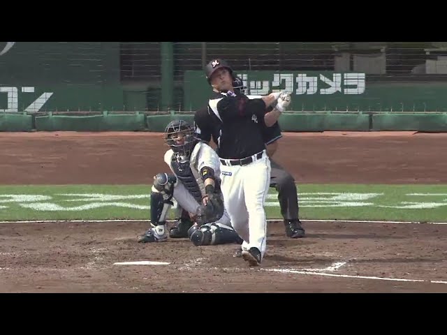 【5回表】まだまだ衝撃は続く!! マリーンズ・ドミンゲスの2打席連続アーチ!! 2018/5/26 Bs-M