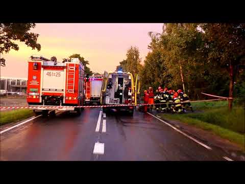 Wypadek na obwodnicy  w Lubawie