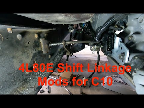 4L80E in a Square Body - Figuring out the Shift Linkage