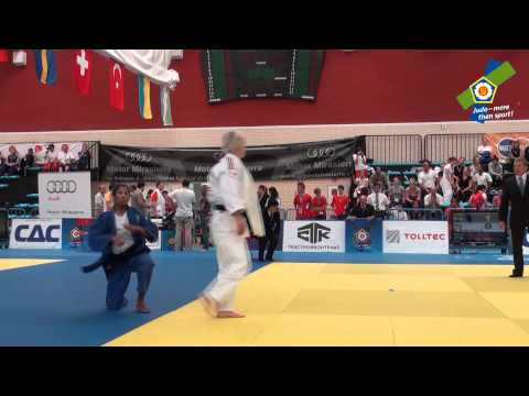 [-57kg] FINAL : LIMA QUADROS, Ketleyn (BRA) - RIBOUT, Morgane (FRA) - WCup Women Madrid (ESP)