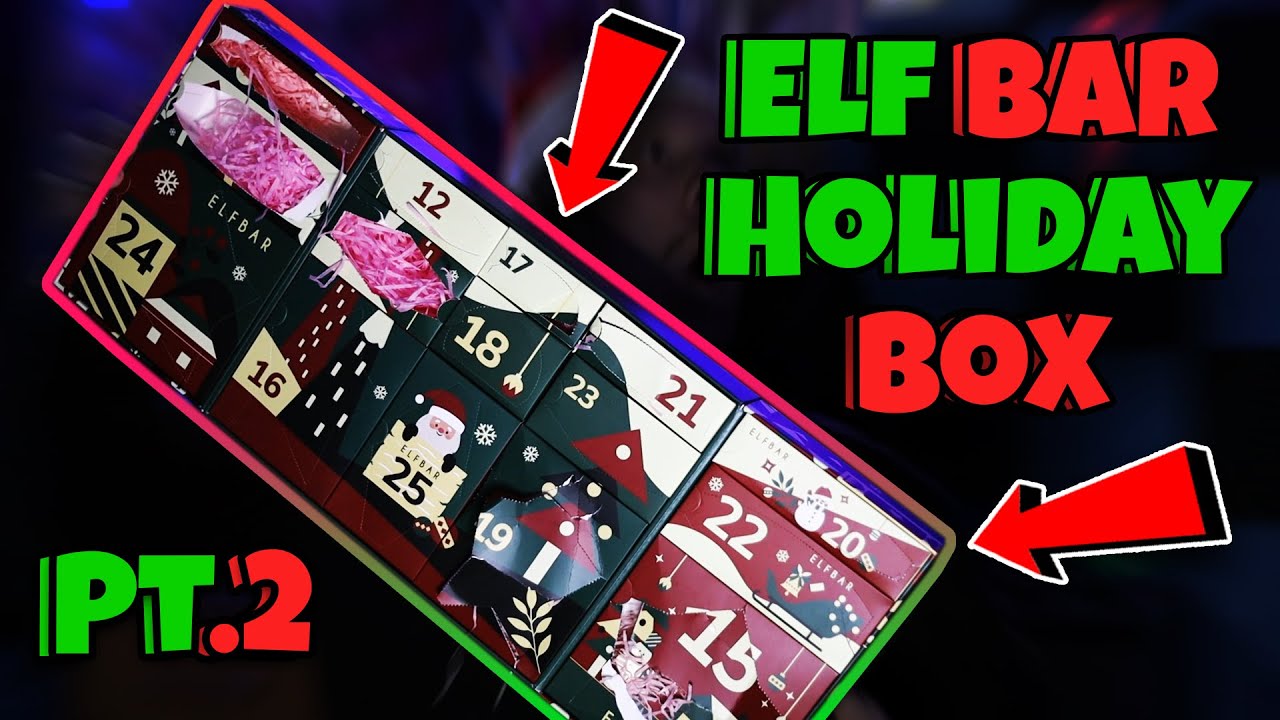Watch video Elf Bar Christmas Box Review Pt.2 Now Elf Bar Christmas Box Review Pt.2