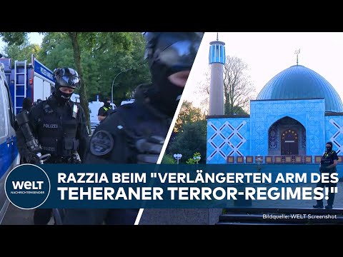 HAMBURG: Islamisten-Razzia! Polizei stürmt "Blaue Moschee"! Faeser verbietet extremistischen Verein!