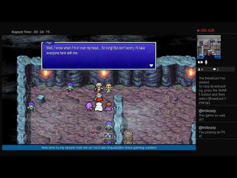 Final Fantasy II Pixel remaster First playthrough.