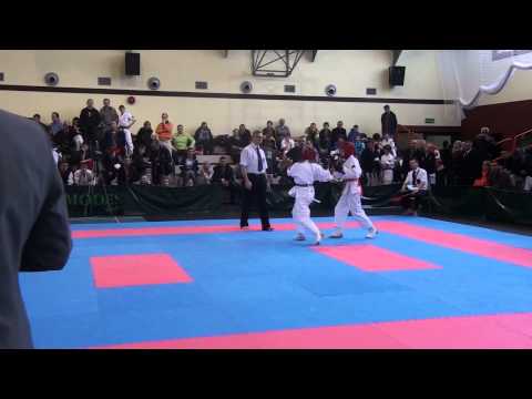 Mistrzostwa Polski Oyama Karate w Piotrkowie Trybunalskim - Emilia Kasjan