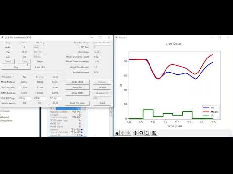 Python PID SOPDT Tuning: Method 2a - Open Loop with Multiple Steps