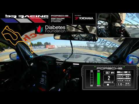 Qualifying Lap at Sonoma Raceway on June 17, 2023 in my 2021 Porsche 911 (992) GT3 Cup car.