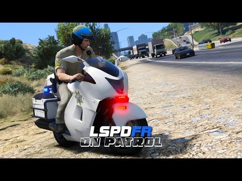 LSPDFR - Day 160 - New Highway Patrol Motorcycle