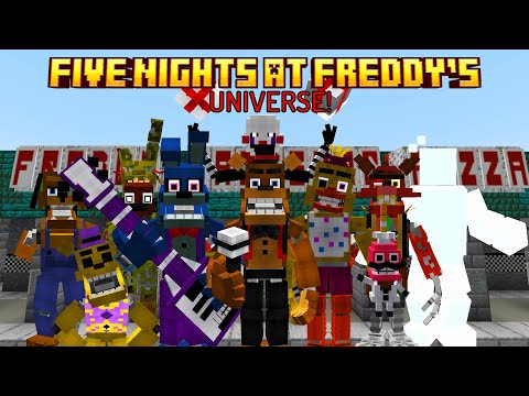 Creepy FNAF Mod in Minecraft?? (Mod Showcase)