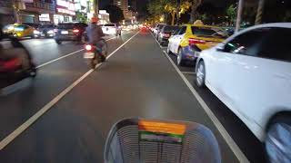 自転車で台湾の街を走る様子を DJI POCKET 2 で撮ってみた