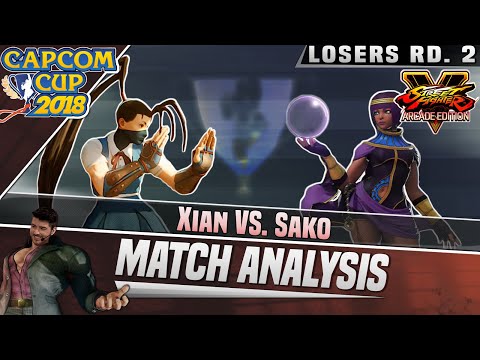 SFV AE Match Analysis: Capcom Cup 2018 - Xian vs. Sako