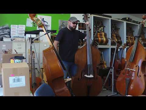 1880 Carlo Albertini imported German Double Bass Greg Dunn plays