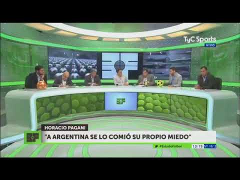 Estudio Futbol 6 Septiembre 2017 Pagani caliente empate con Venezuela se la agarra con Aré