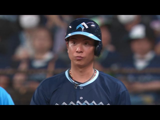 【9回裏】復帰後初タイムリー!! ファイターズ・松本剛 執念の内野安打を放ち1点を返す!! 2025年7月29日 北海道日本ハムファイターズ 対 福岡ソフトバンクホークス