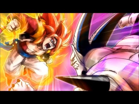 SSJ4 Gogeta vs Omega Shenron part 1