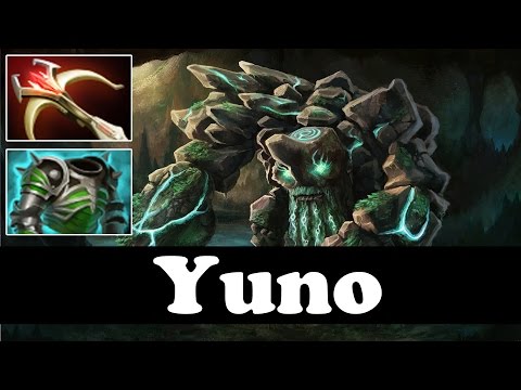 Yuno 8600MMR Plays Tiny WITH ASSAULT AND DAEDALUS - Dota 2