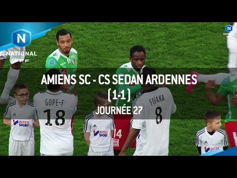 J27 : Amiens SC - CS Sedan Ardennes (1-1), le résumé