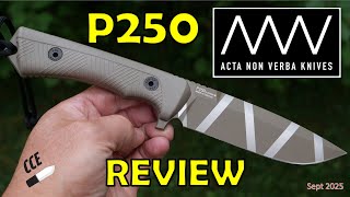 TOP KNIFE - ANV P250 Review (Acta Non Verba - Made in Czechia)