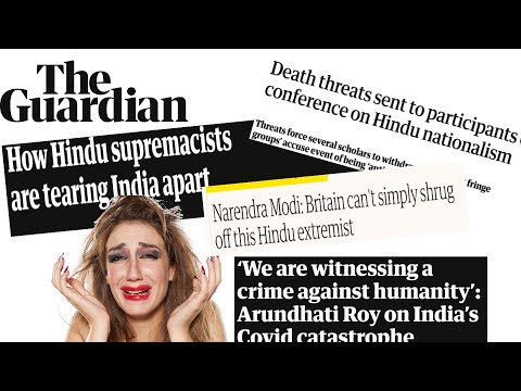Video : ‘ Hinduphobia is a Crime’ Protest at the Guardian Newspaper HQ, London