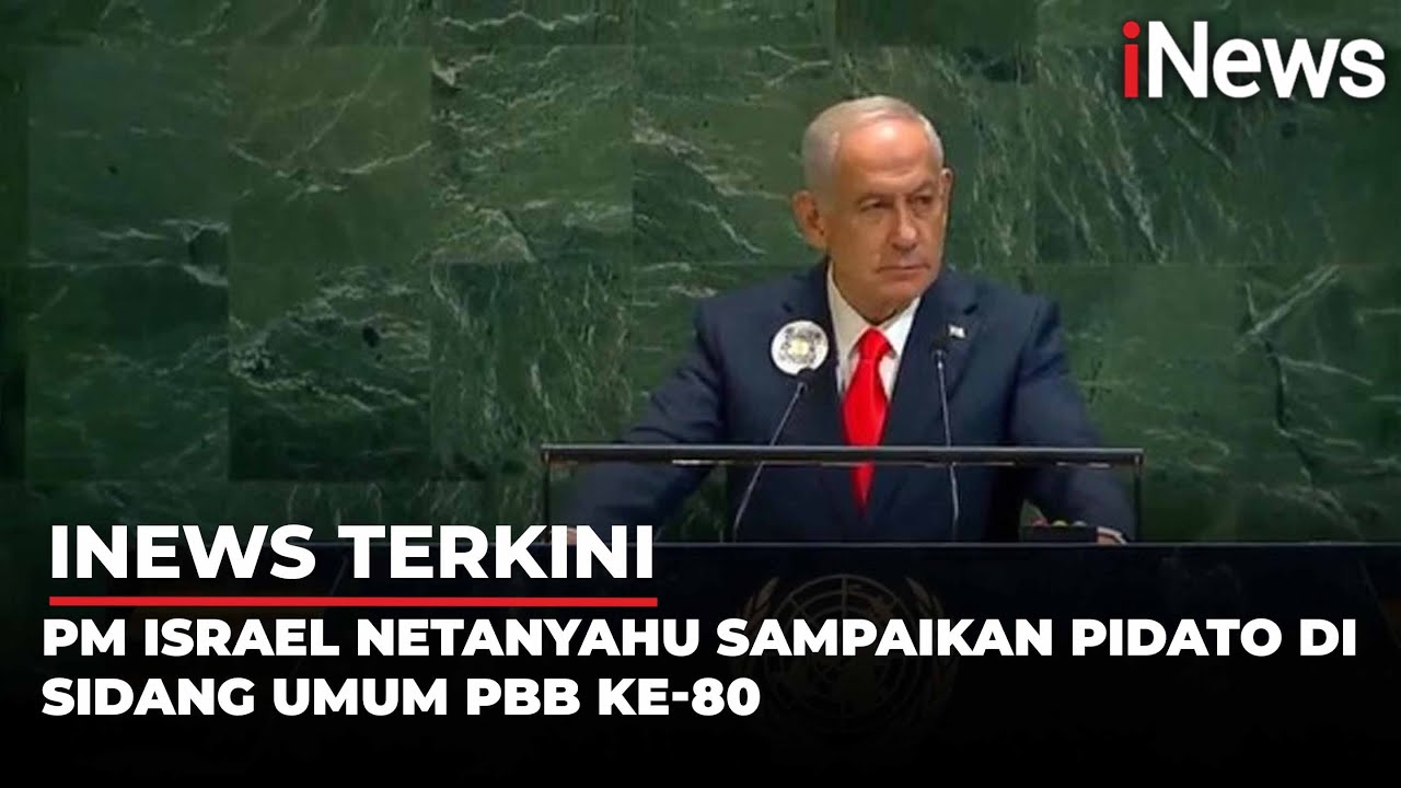 Ramai-ramai Delegasi Walk Out saat PM Israel Netanyahu Pidato di PBB | iNews Terkini